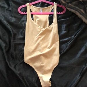 American Apparel Thong Leotard